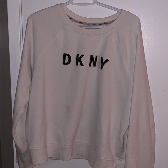 White dkny sweatshirt - Picture 1 of 1